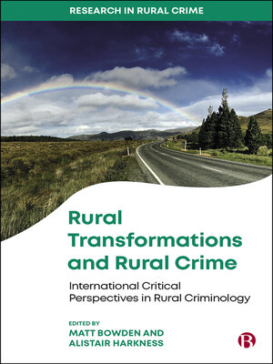 cover image of Rural Transformations and Rural Crime